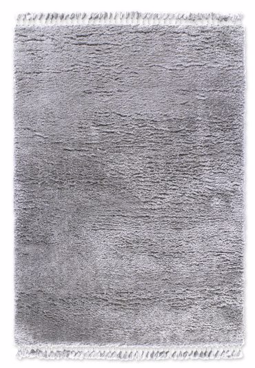 Tzikas Carpets Χαλί με Κρόσσια ''SAMARINA'' Γκρι 200x290cm 80067-095 Tzikas Carpets Χαλί με Κρόσσια ''SAMARINA'' Γκρι 200x290cm 80067-095